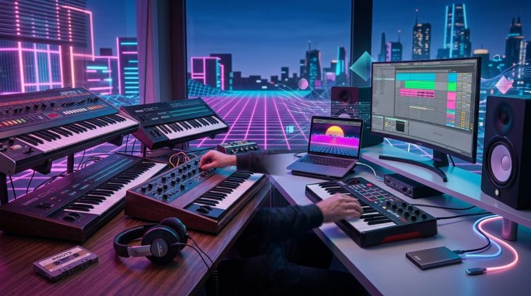 Unveiling the Roots and Future of Synthwave Music