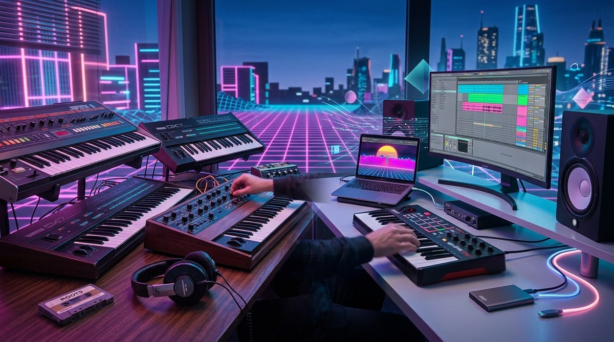 Unveiling the Roots and Future of Synthwave Music